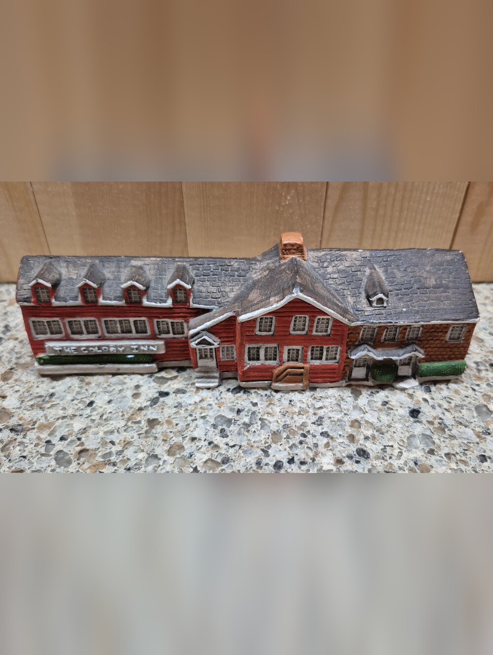Vtg 1989 Heritage Designs Amana Colony Iowa Miniature Buildings Lot of 5 Flaws